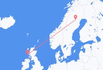 Flights from Arvidsjaur, Sweden to Tiree, the United Kingdom