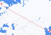 Flyrejser fra Kumamoto, Japan til Kittilä, Finland