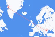 出发地 罗马尼亚出发地 布加勒斯特目的地 格陵兰伊卢利萨特的航班