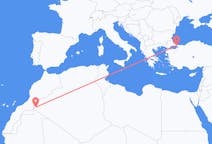 Flyg från Tindouf, Algeriet till Istanbul, Turkiet