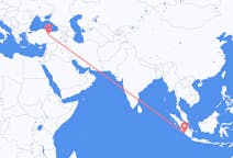 Flights from Bengkulu, Indonesia to Sivas, Turkey