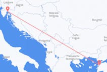 Loty z miasta Rijeka do miasta Çanakkale