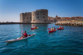 Excursion avec kayak de mer et plongée avec tuba à Dubrovnik
