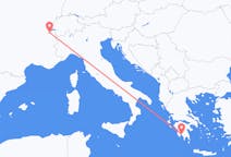 出发地 希腊出发地 卡拉马塔目的地 瑞士日内瓦的航班