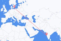 Flights from Goa, India to Bornholm, Denmark