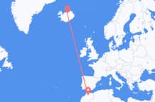 Flyg från Fes, Marocko till Akureyri, Island