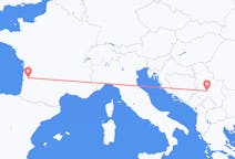Flyrejser fra Kraljevo, Serbien til Bordeaux, Frankrig