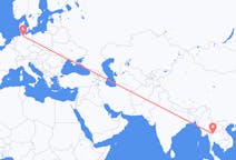 Flights from Sukhothai Province, Thailand to Hamburg, Germany