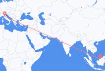 Flights from Bintulu, Malaysia to Florence, Italy