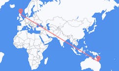 Flyg från Mackay, Australien till Aberdeen, Skottland