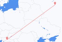 Vluchten van Zagreb, Kroatië naar Moskou, Rusland