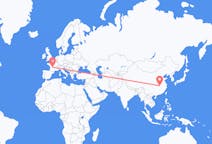 Flyreiser fra Wuhan, Kina til Limoges, Frankrike