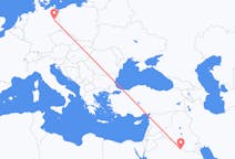 Flyreiser fra Rafha, Saudi-Arabia til Berlin, Tyskland