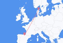 Flights from Vitoria-Gasteiz, Spain to Aalborg, Denmark