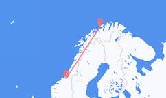 Flights from Hasvik, Norway to Trondheim, Norway
