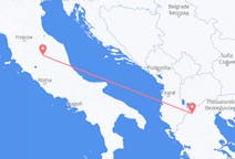 Loty z miasta Kastoria do miasta Perugia