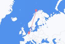 Loty z Tromsö, Norwegia z Duesseldorf, Niemcy