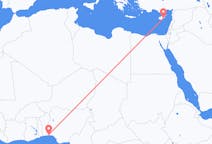 Flyreiser fra Lagos, til Larnaka