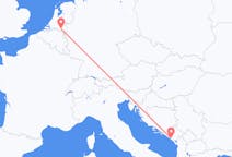 Flights from Eindhoven, the Netherlands to Tivat, Montenegro