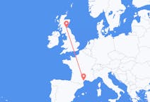 Flights from Béziers, France to Edinburgh, Scotland