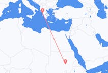 Flyreiser fra Khartoum, Sudan til Preveza, Hellas