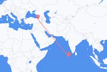 Flyrejser fra Malé til Erzurum