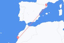 出发地 摩洛哥出发地 阿加迪尔目的地 西班牙赫罗纳的航班