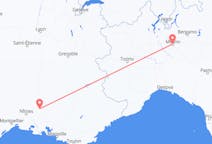 Flights from Milan, Italy to Avignon, France