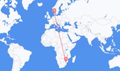 Flights from Skukuza, South Africa to Karup, Denmark