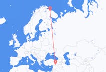 Fly fra Murmansk til Şanlıurfa