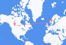 Loty z Edmonton w Kanadzie do Oslo w Norwegii