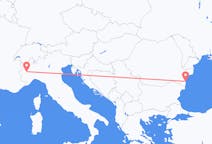 Vluchten van Constanța naar Turijn