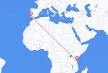 Flyg från Zanzibar, Tanzania till Faro, Portugal