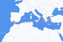 Flyg från Tanger till Syros