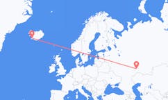 Flyg från Samara, Ryssland till Reykjavik, Island