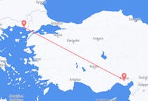 Vluchten van Adana naar Alexandroupolis
