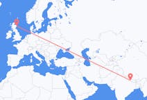 Flyg från Bharatpur, Nepal till Aberdeen, Skottland