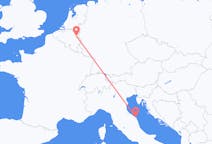 Flyreiser fra Maastricht, Nederland til Ancona, Italia