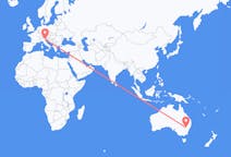 Flyrejser fra Dubbo, Australien til Venedig, Italien
