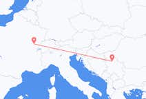 Vols de Dole, France pour Belgrade, Serbie