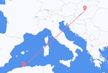 Flyrejser fra Algier, Algeriet til Budapest, Ungarn