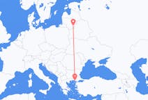 Flyrejser fra Vilnius til Alexandroupoli