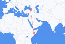 Flyreiser fra Mogadishu, Somalia til Elazig, Tyrkia