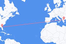 Flyg från Jacksonville, USA till Thessaloníki, Grekland