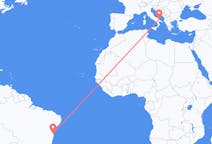 Flyrejser fra Ilhéus, Brasilien til Bari, Italien