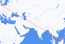 Flyrejser fra Bandar Seri Begawan, Brunei til Stettin, Polen