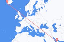Flights from Abu Dhabi to Reykjavík