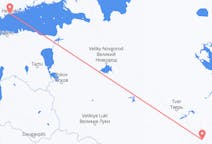 Voli from Mosca, Russia to Helsinki, Finlandia