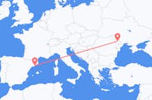 Flyreiser fra Chișinău, til Barcelona