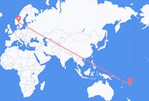Flyg från Suva, Fiji till Oslo, Norge